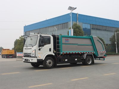 比亞迪T7純電動(dòng)壓縮式垃圾車(chē) 8方