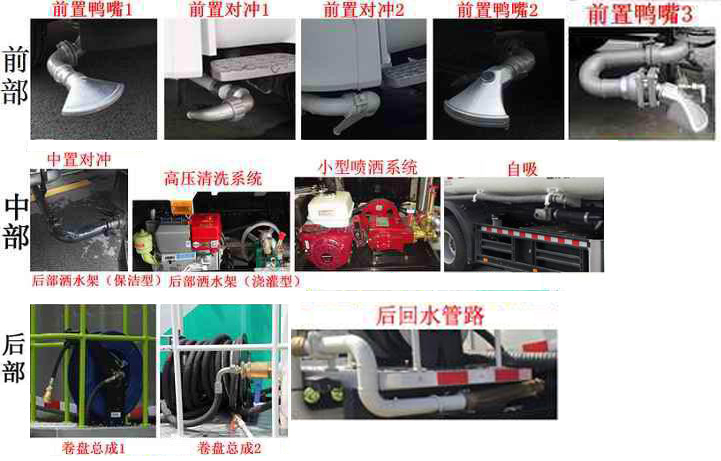 比亞迪T8純電動清洗車 10m3